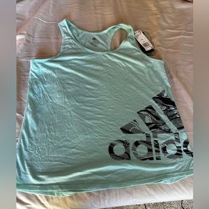 Adidas Climalite Racerback Tank - Mint